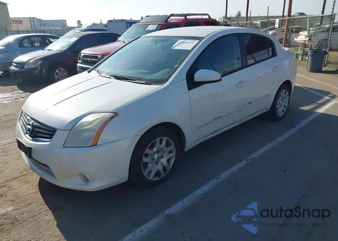 2012 Nissan Sentra 2.0 S z USA, uszkodzony, nr VIN 3N1AB6APXCL760718